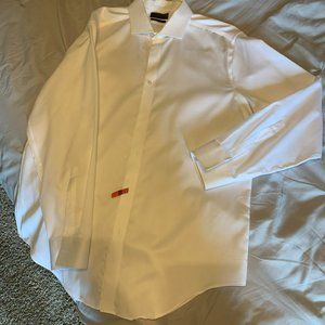 Men's Fitted Dress Shirt-Calvin Klein